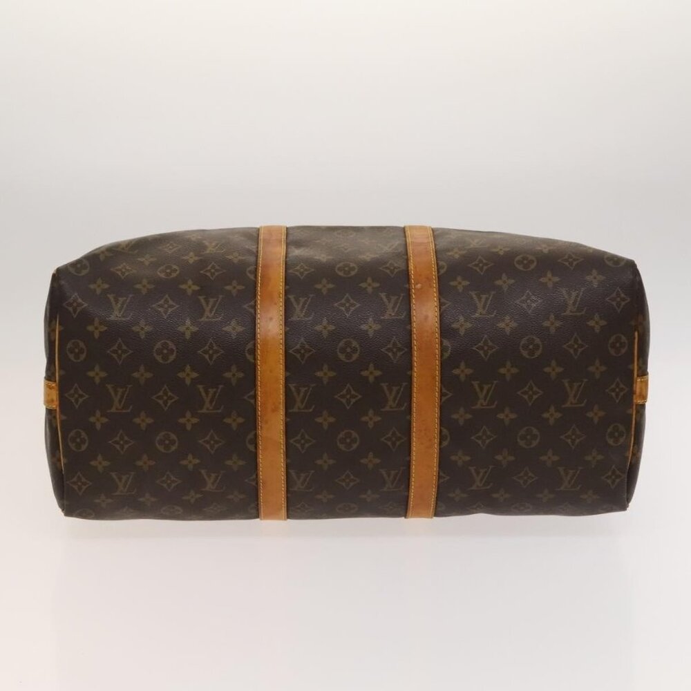 LOUIS VUITTON Monogram Keepall Bandouliere 50 Boston Bag M41416 LV Auth 125289 - Picture 6 of 16